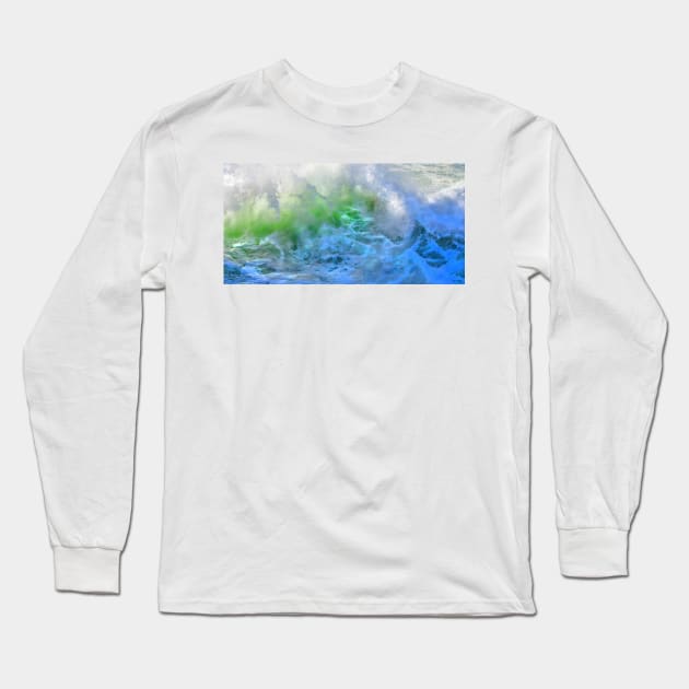 sea 7 Long Sleeve T-Shirt by terezadelpilar